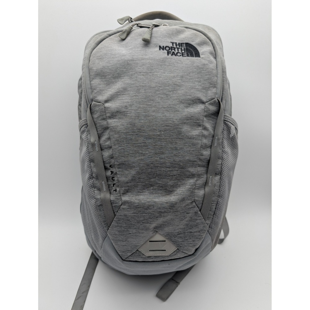 The North Face Vault Backpack Grey Heather FlexVent Daypack
